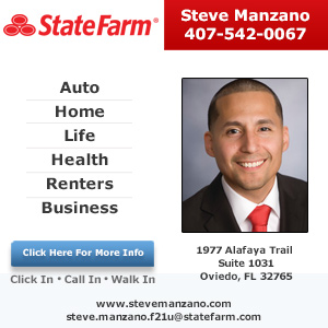 Call Steve Manzano - State Farm Insurance Agent Today!